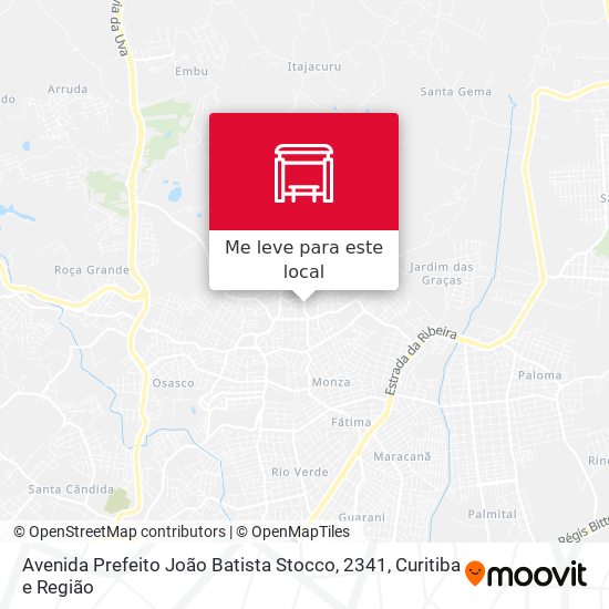 Avenida Prefeito João Batista Stocco, 2341 mapa
