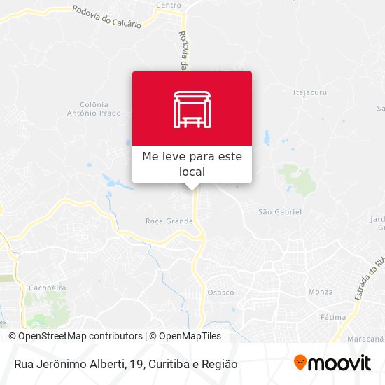 Rua Jerônimo Alberti, 19 mapa