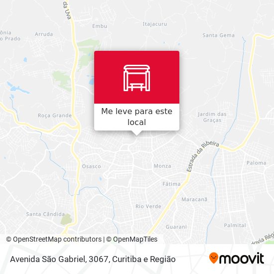 Avenida São Gabriel, 3067 mapa