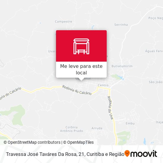 Travessa José Taváres Da Rosa, 21 mapa