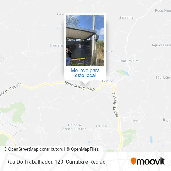 Rua Do Trabalhador, 120 mapa