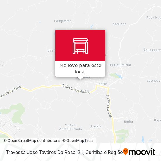 Travessa José Taváres Da Rosa, 21 mapa