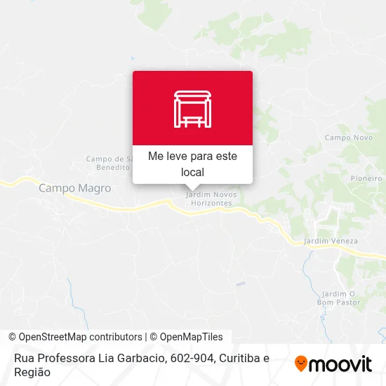 Rua Professora Lia Garbacio, 602-904 mapa