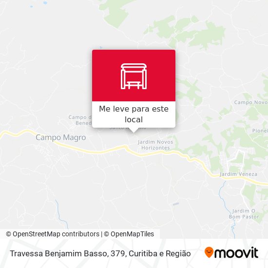 Travessa Benjamim Basso, 379 mapa
