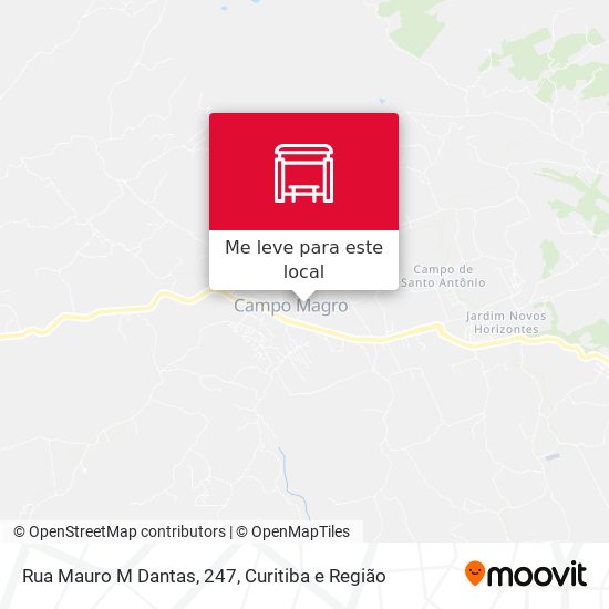 Rua Mauro M Dantas, 247 mapa