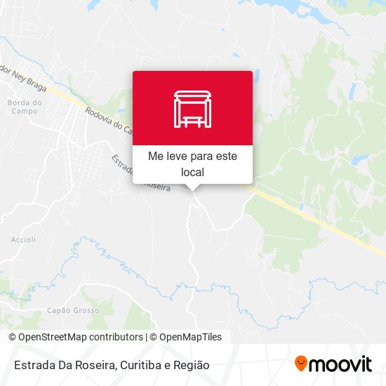 Estrada Da Roseira mapa