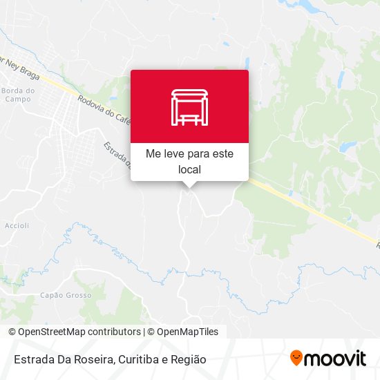 Estrada Da Roseira mapa