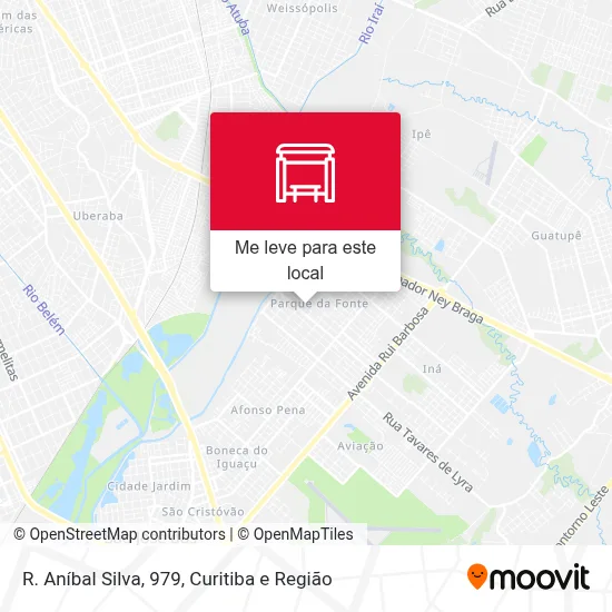 R. Aníbal Silva, 979 mapa