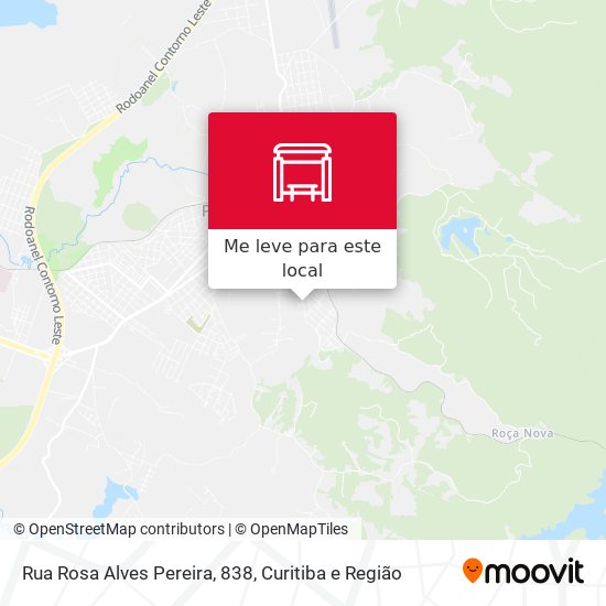 Rua Rosa Alves Pereira, 838 mapa