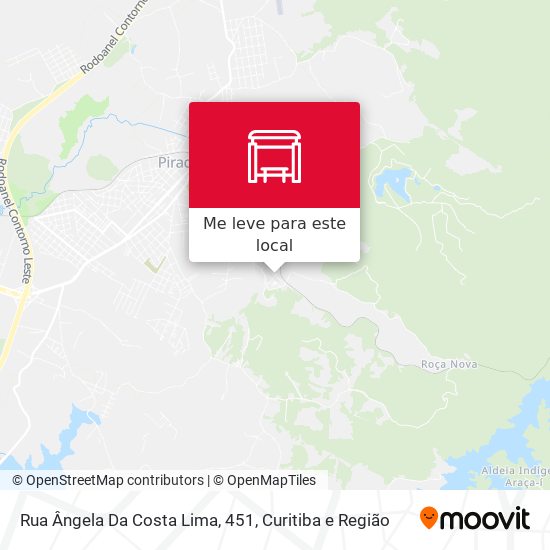 Rua Ângela Da Costa Lima, 451 mapa