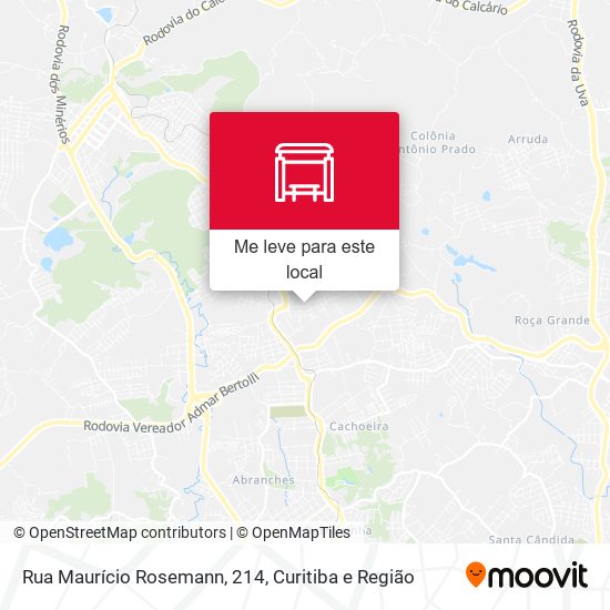 Rua Maurício Rosemann, 214 mapa