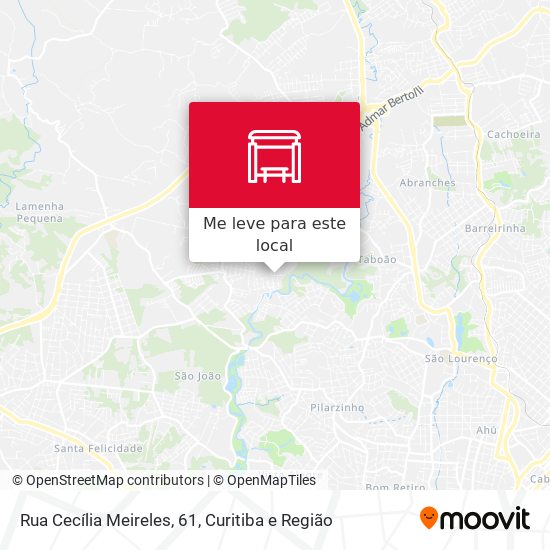 Rua Cecília Meireles, 61 mapa
