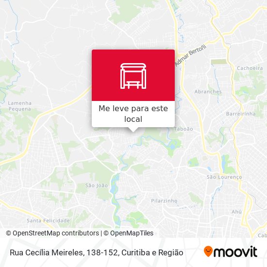 Rua Cecília Meireles, 138-152 mapa