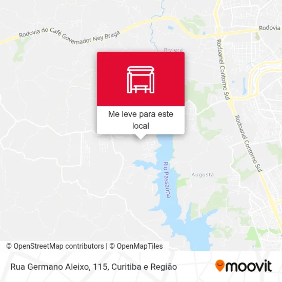 Rua Germano Aleixo, 115 mapa