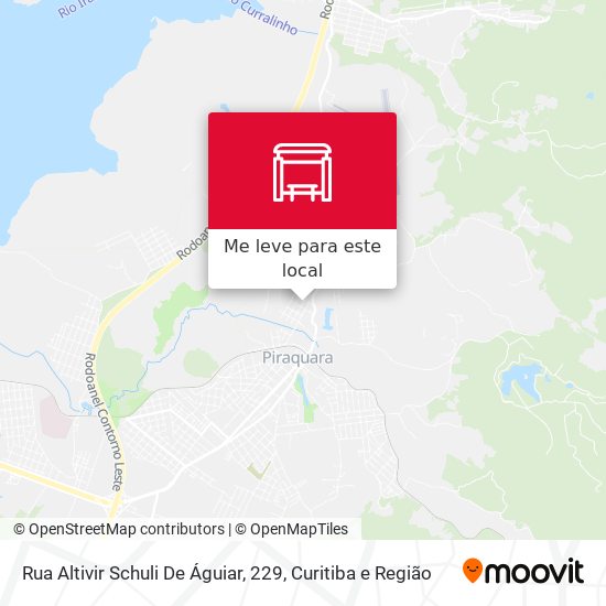 Rua Altivir Schuli De Águiar, 229 mapa