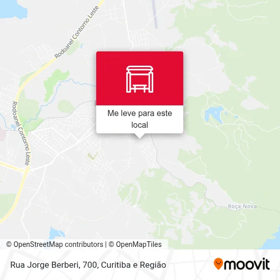 Rua Jorge Berberi, 700 mapa