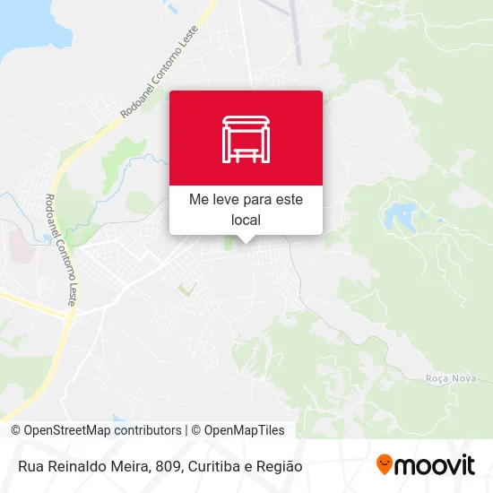 Rua Reinaldo Meira, 809 mapa