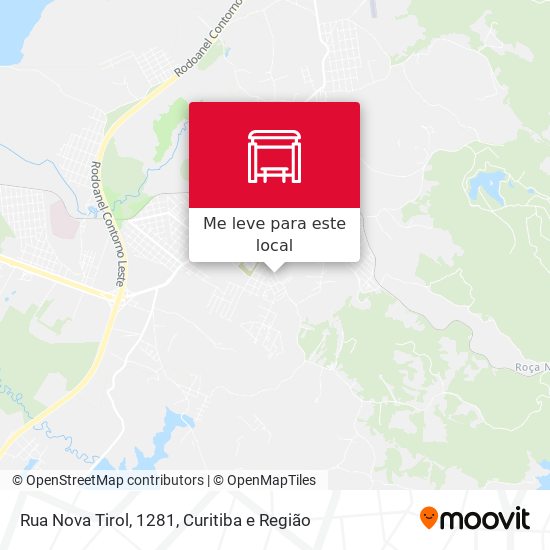 Rua Nova Tirol, 1281 mapa