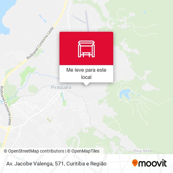 Av. Jacobe Valenga, 571 mapa