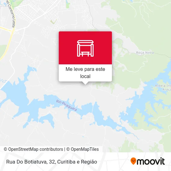 Rua Do Botiatuva, 32 mapa
