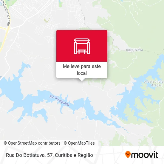 Rua Do Botiatuva, 57 mapa
