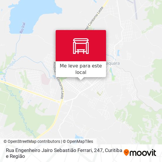 Rua Engenheiro Jaíro Sebastião Ferrari, 247 mapa