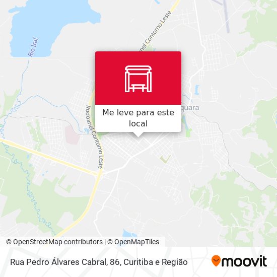 Rua Pedro Álvares Cabral, 86 mapa