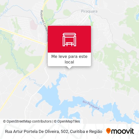 Rua Artur Portela De Oliveira, 502 mapa