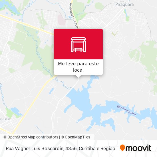 Rua Vagner Luis Boscardin, 4356 mapa