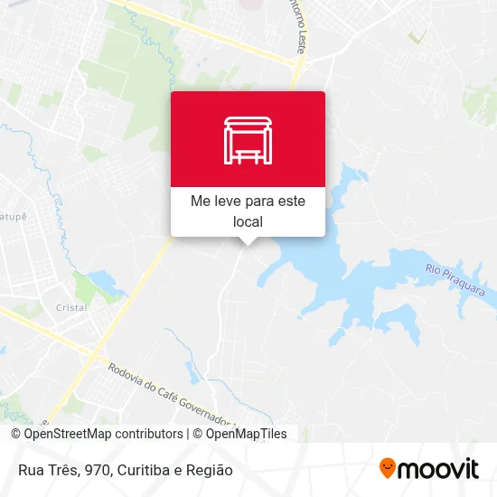 Rua Três, 970 mapa