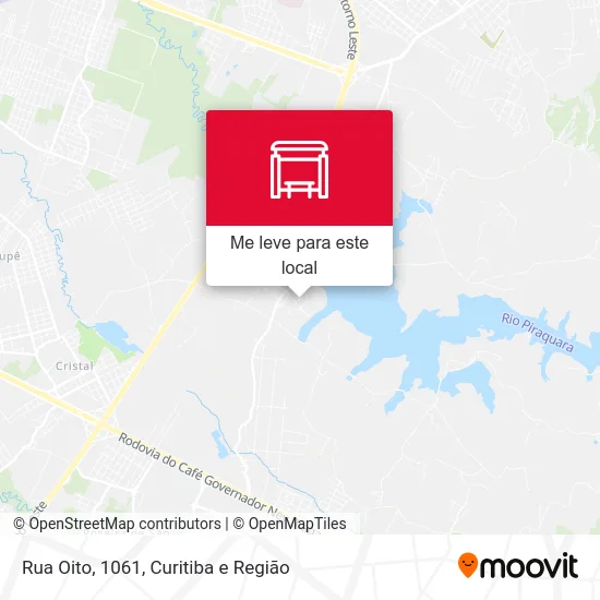 Rua Oito, 1061 mapa