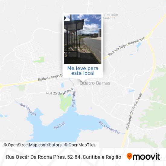 Rua Oscár Da Rocha Píres, 52-84 mapa