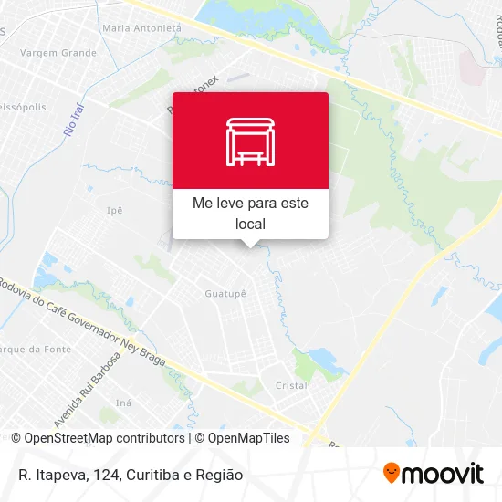 R. Itapeva, 124 mapa