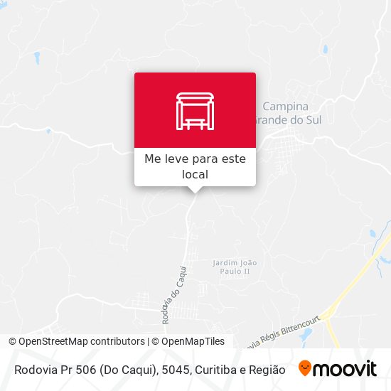 Rodovia Pr 506 (Do Caqui), 5045 mapa
