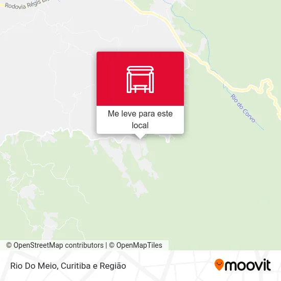 Rio Do Meio mapa