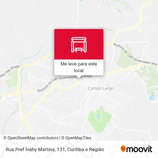 Rua Pref Ivahy Martins, 131 mapa