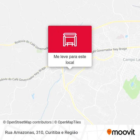 Rua Amazonas, 310 mapa