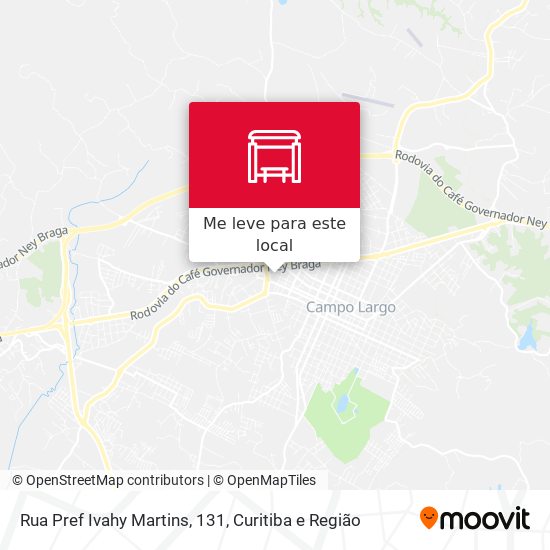 Rua Pref Ivahy Martins, 131 mapa