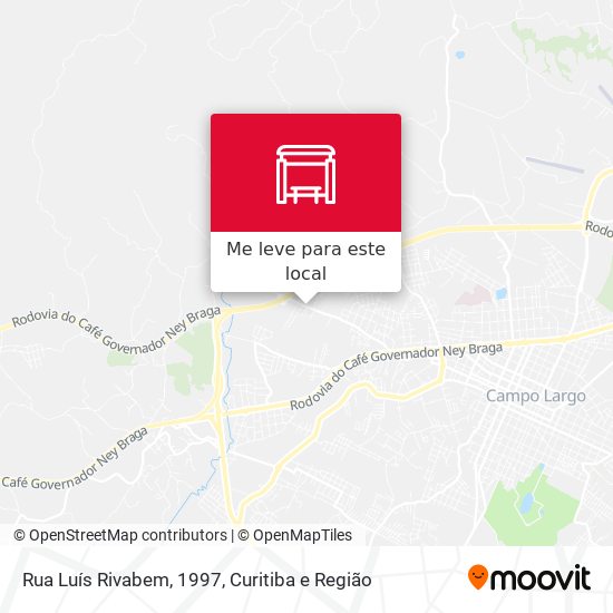 Rua Luís Rivabem, 1997 mapa