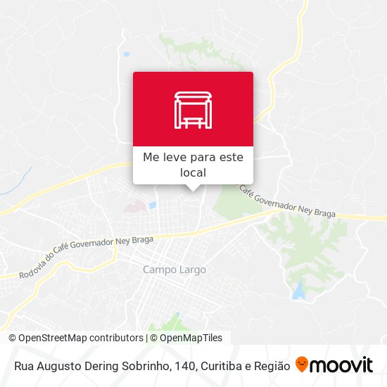 Rua Augusto Dering Sobrinho, 140 mapa