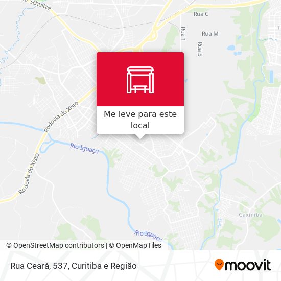 Rua Ceará, 537 mapa