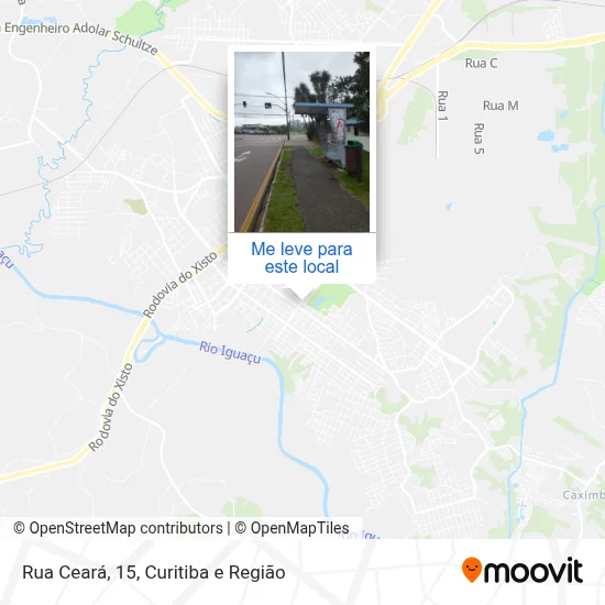 Rua Ceará, 15 mapa
