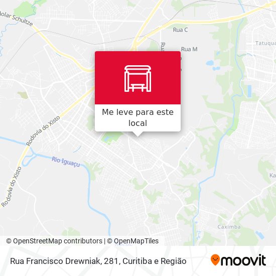 Rua Francisco Drewniak, 281 mapa