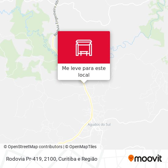 Rodovia Pr-419, 2100 mapa