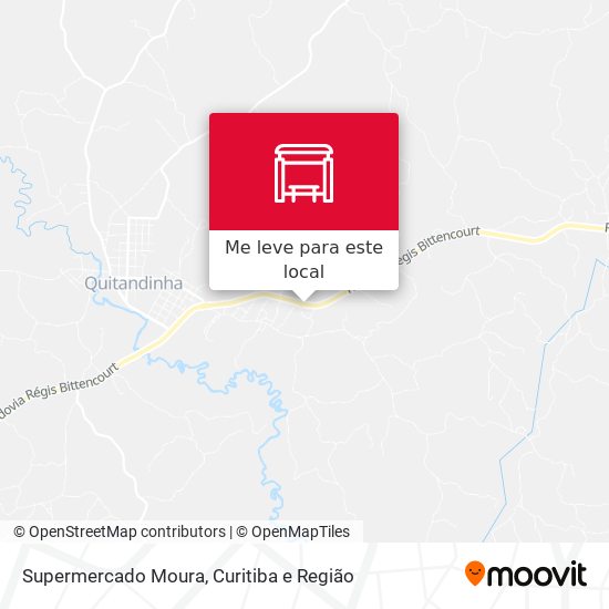 Supermercado Moura mapa