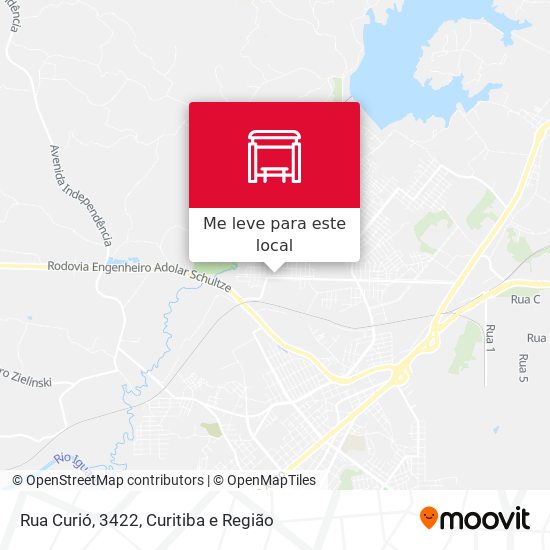 Rua Curió, 3422 mapa
