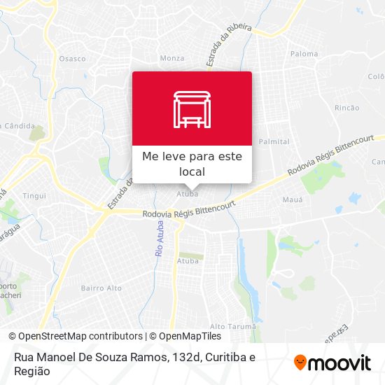 Rua Manoel De Souza Ramos, 132d mapa