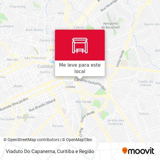 Viaduto Do Capanema mapa