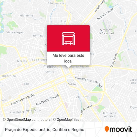 Praça do Expedicionário mapa