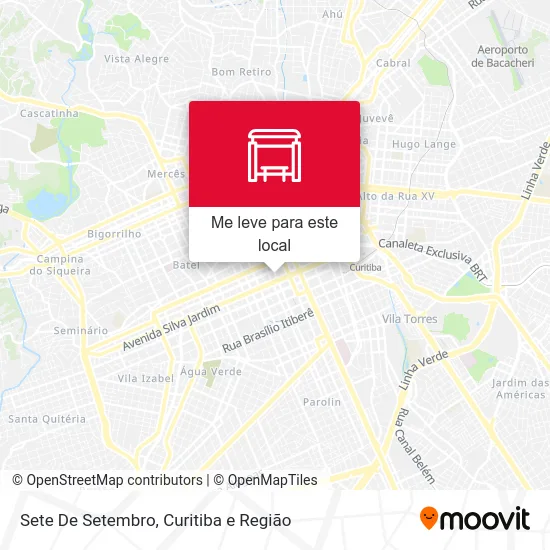 Sete De Setembro mapa